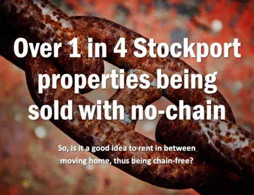 OVER 1 IN 4 STOCKPORT PROPERTIES BEING SOLD WITH NO CHAIN